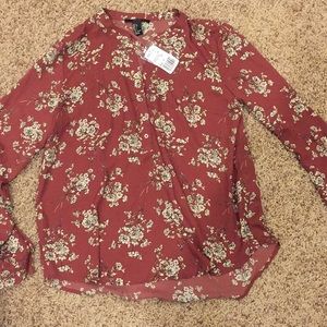 Forever 21 Floral Blouse (L)